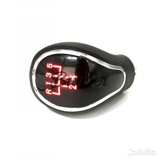 01423 Ручка кпп SalMan с подсветкой RED