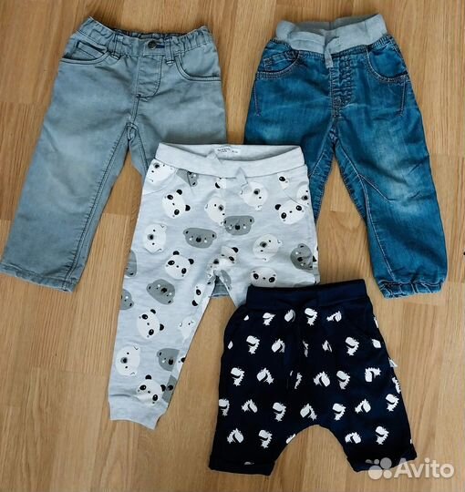 Одежда пакетом на мальчика 86-92 см