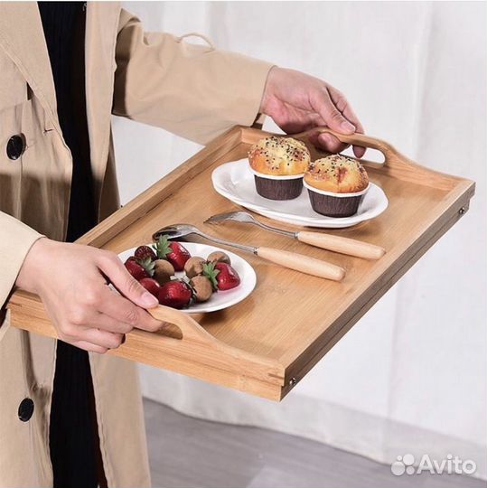 Складной Поднос-столик на ножках,новый в наличии