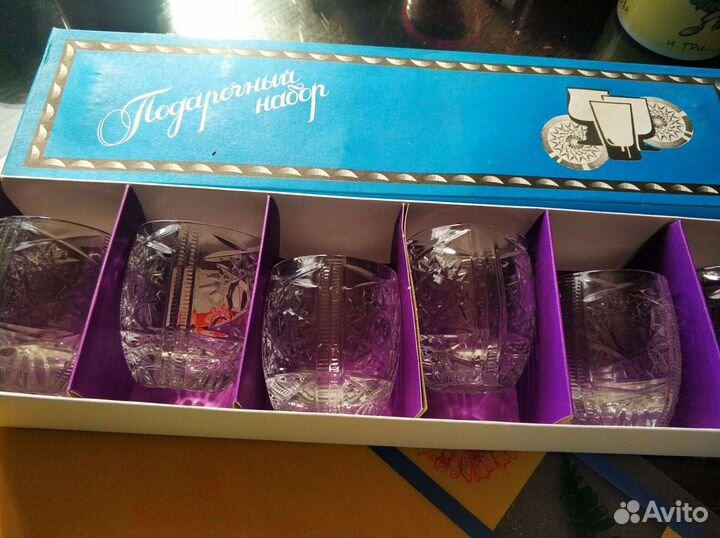 Хрустальные рюмки