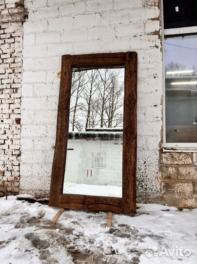 Напольное зеркало лофт