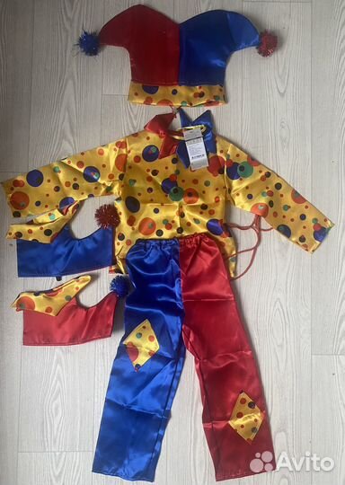 Костюм петрушки 110