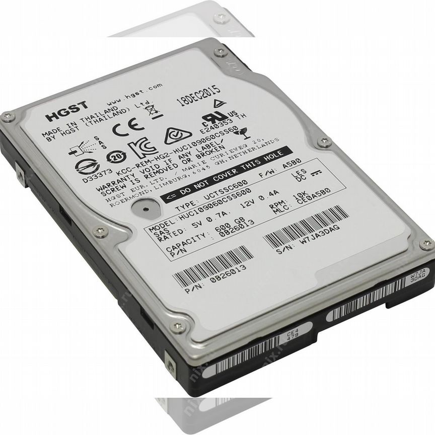 [HUC109060CSS600] Жесткий Диск Hgst 600gb Sas Huc109060css600