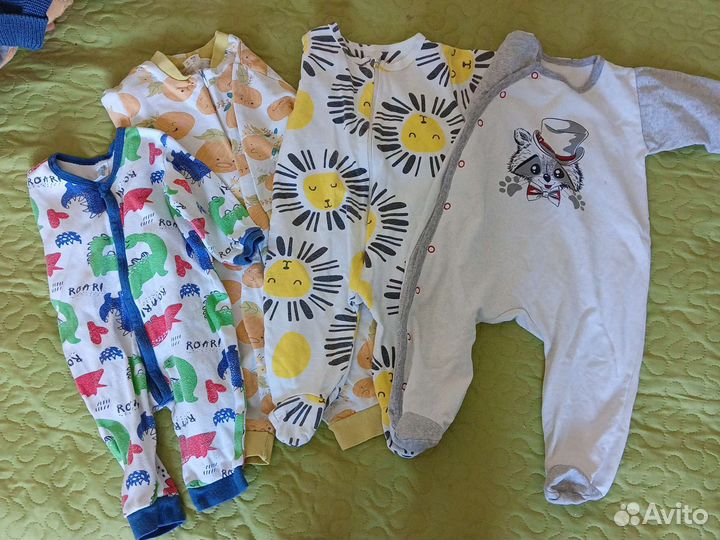 Вещи пакетом на мальчика, размер 62-80