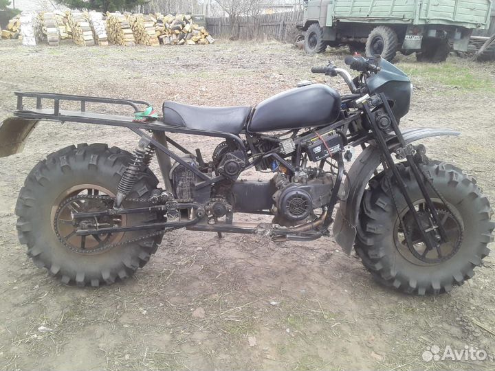 Полноприводный мотоцикл мотовездеход Васюган