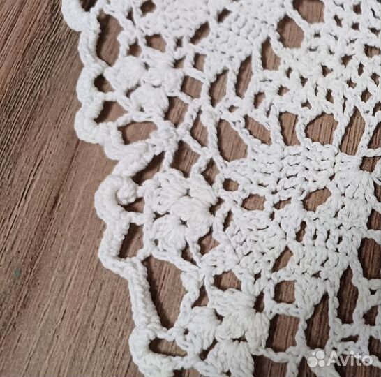 Вязанный воротник