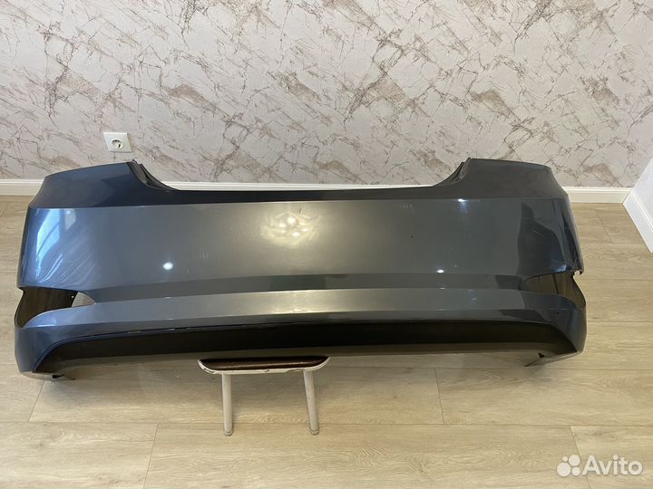 Задний бампер hyundai solaris