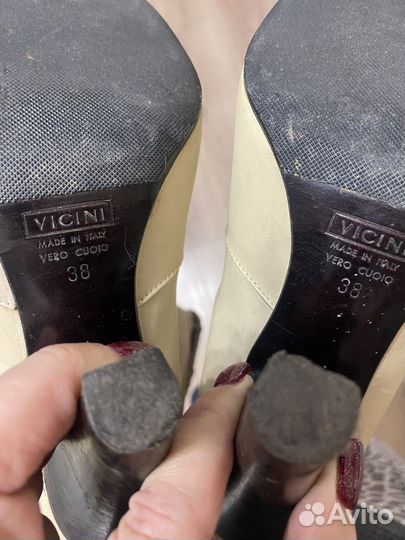 Сапоги vicini демисезонные женские 38