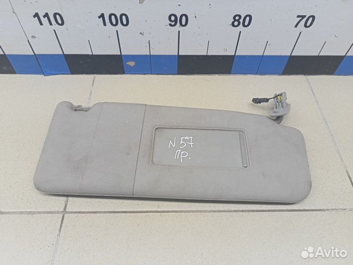 Козырек солнцезащитный (внутри) A6 C5 1997-2004