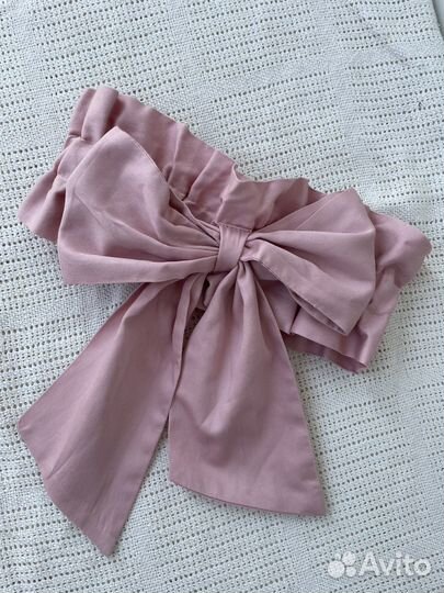 Бант на выписку лента