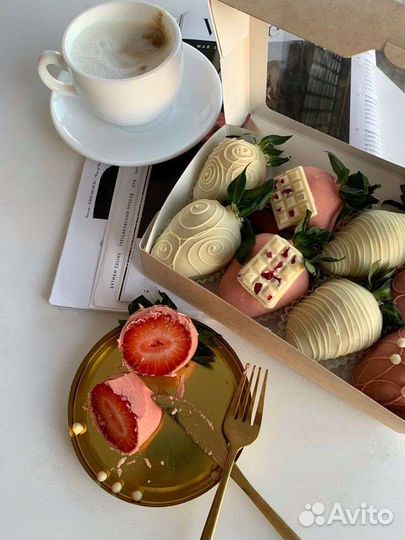 Клубника в шоколаде Callebaut