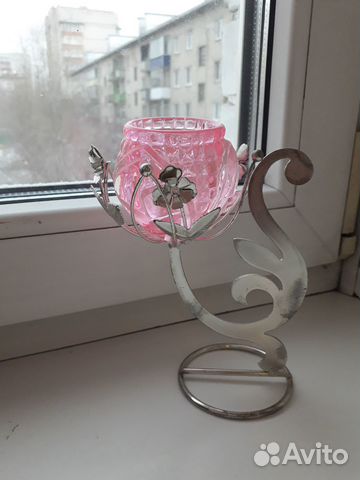 Подсвечник металлический