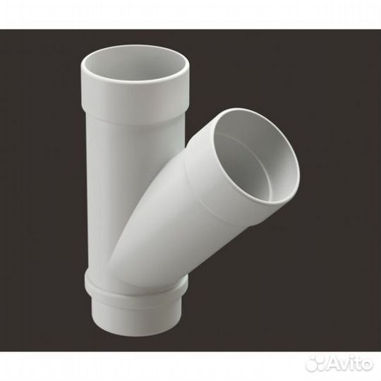 Воронка желоба docke (Дёке) LUX, Пломбир