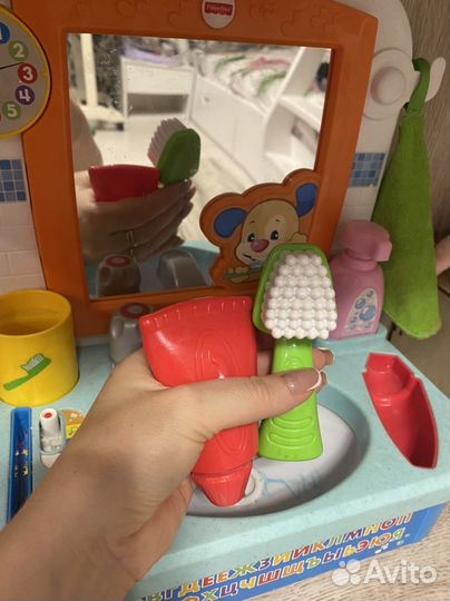Игрушка умывальник музыкальный fisher price