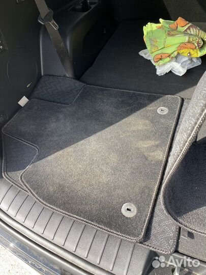 Автомобильные коврики ворсовые на hyundai palisad