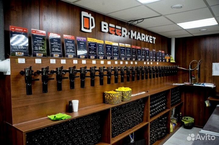 Фальш панель для пивного магазина