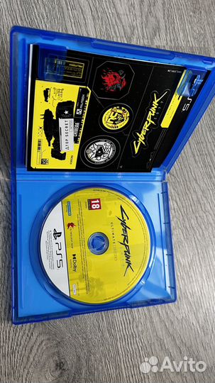 Cyberpunk 2077 ps5 диск