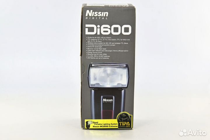 Портативная внешняя вспышка Nissin DI600 for Nikon