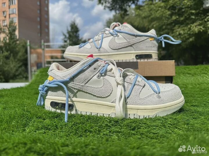 Кроссовки Nike SB Dunk Low x Off White