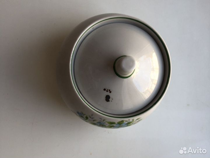 Сахарница керамическая Россия