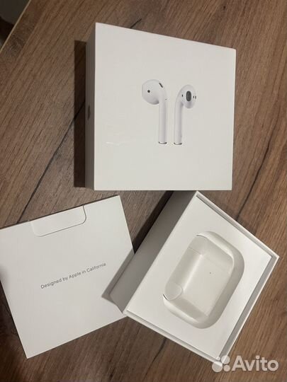 Наушники apple airpods 2