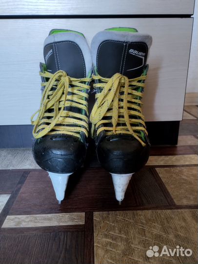 Хоккейные коньки bauer размер 33,5