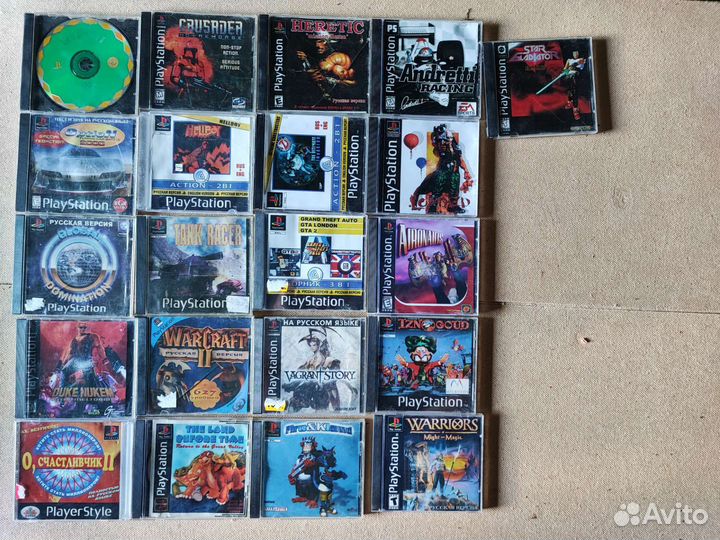 Диски для sony playstation 1