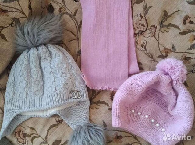 Шапочки для девочки