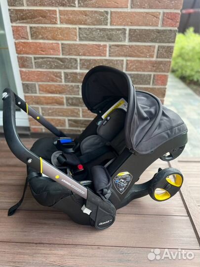 Коляска автокресло дуна donna plus nitro black
