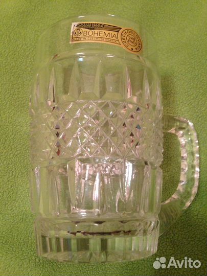 Пивные кружки богемский хрусталь Чехия