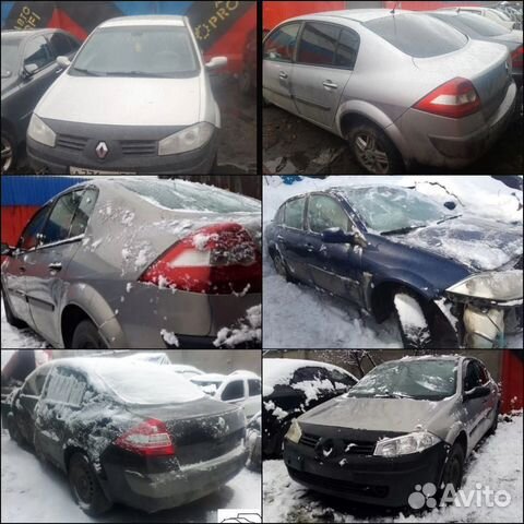 1 Запчасти на Renault Megane 2 седан рест дорест