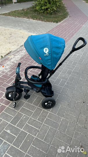 Детский трехколесный велосипед складной