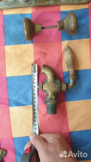 Латунный кран бочковой