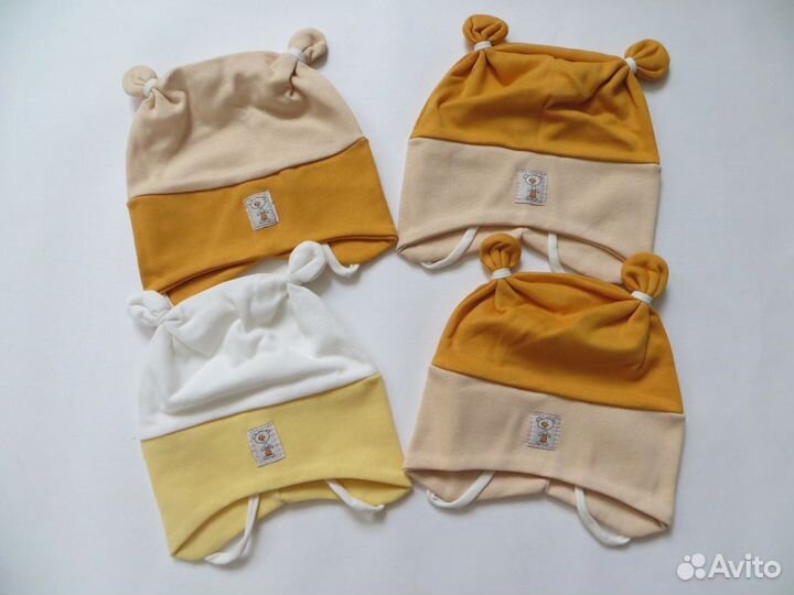 Новые шапки 44-46