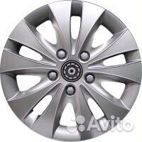 Колпаки на колёса Jestic Storm R14 серебро 4