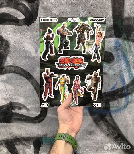 Tekken 5/Теккен5 Стикеры/Наклейки