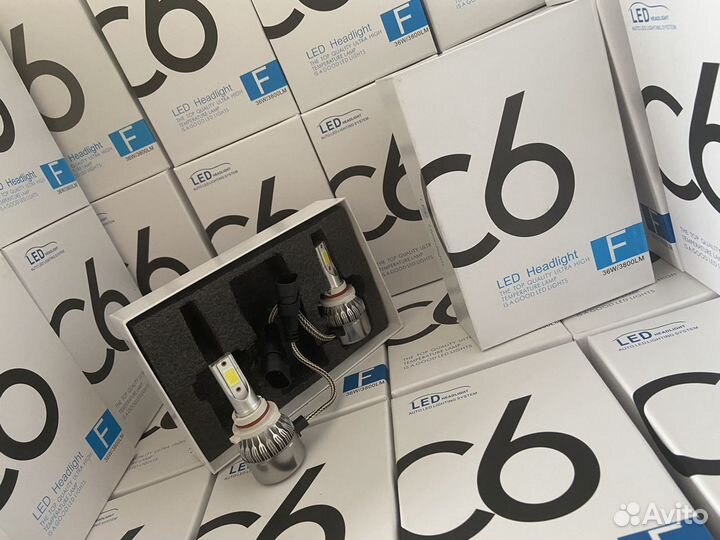 Светодиодные лампы С6 (Led) Все цоколи HB4 С6