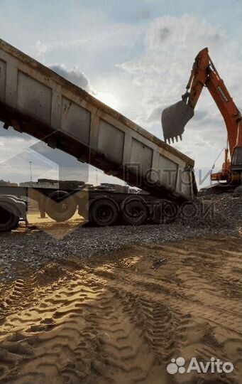 Щебень доломитный на подушку