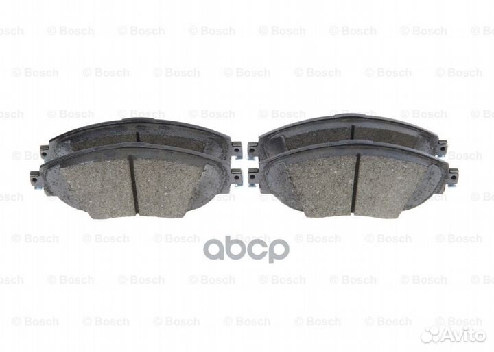 Колодки тормозные дисковые перед 0986494704