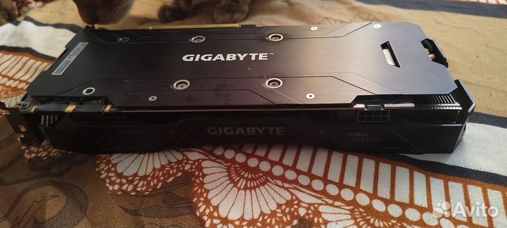 Видеокарта gtx 1070 ti gigabyte 16gb