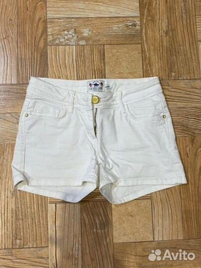 Шорты белые для девочки