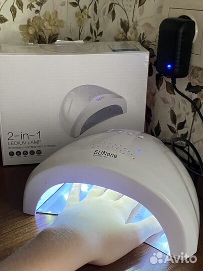 Лампа для маникюра Sun One LED UV