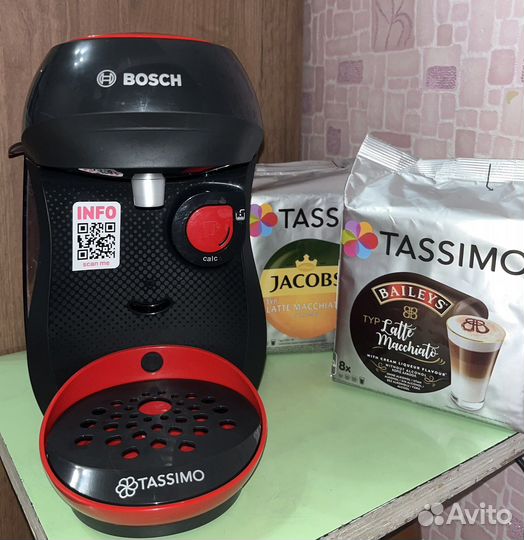 Капсульная кофемашина bosch tassimo