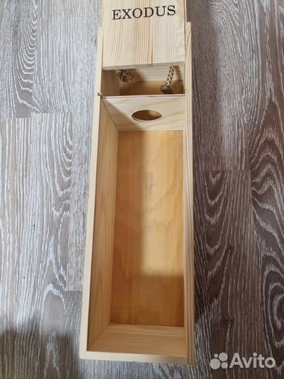 Ящик деревянный для бутылки