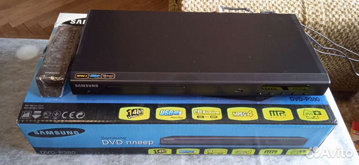 Dvd проигрыватель samsung Р-380