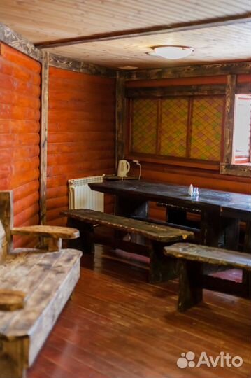 Сауна с бассейном