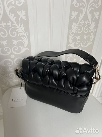 Сумка женская, Mohito, черная