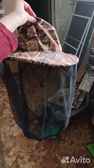 Москитная шляпа от насекомых