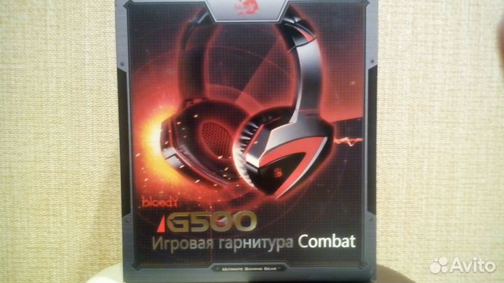 Наушники A4tech Bloody G500 (Новые)