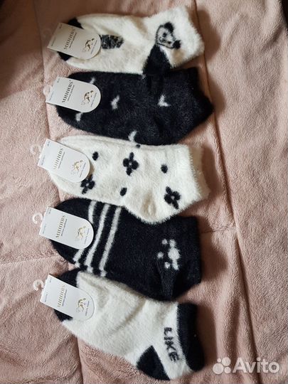 Носки шерстяные женские